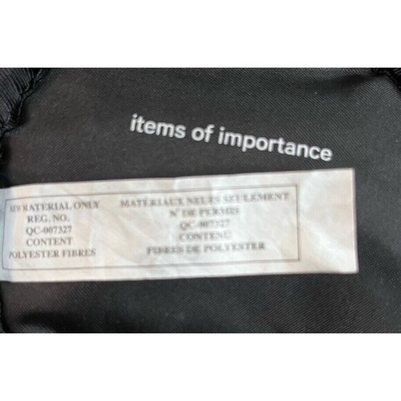 Black Lululemon 4” Round Coin Purse, 1.75” Wide “Items of Importance” Belt Bag - Picture 7 of 10